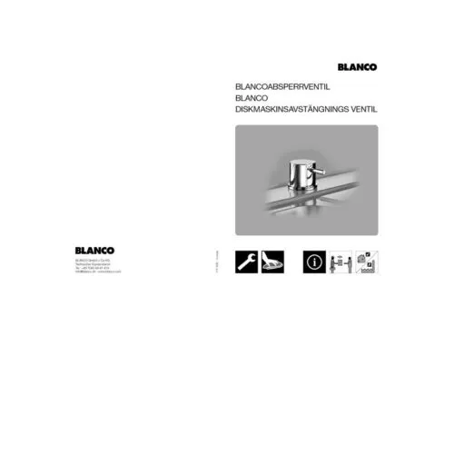 BLANCO DISKMASKINSAVSTANGNING 5547